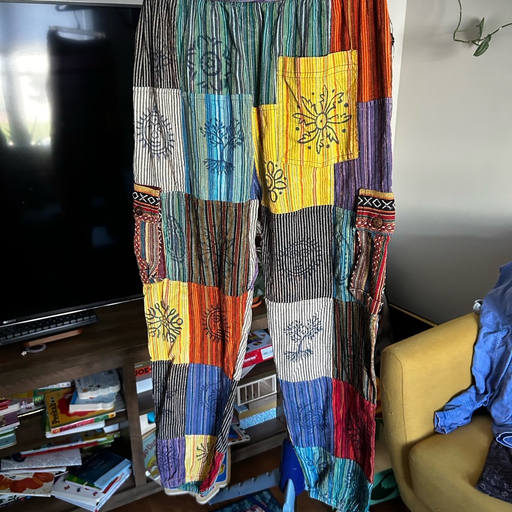 Rising International Multicolor Patchwork Women’s… - image 2